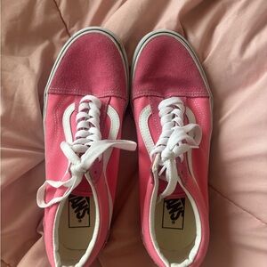 Vans Women's Two-Tone Pink Sneakers